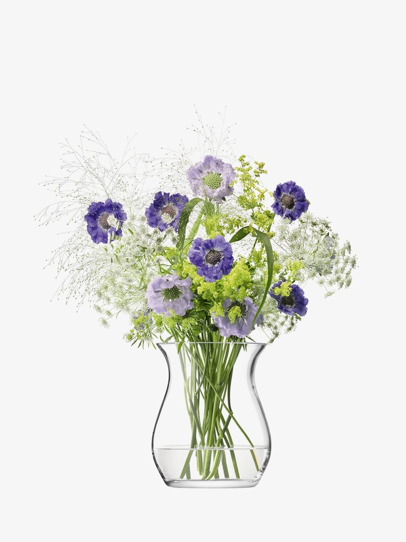Clear Details about   LSA International Flower Posy Vase 