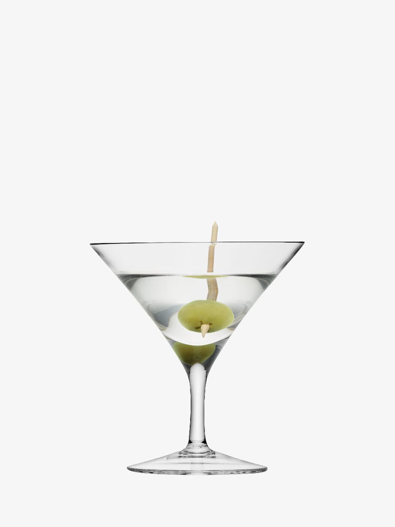 LSA International BR20 Bar Martini Glass 180ml Clear x 4