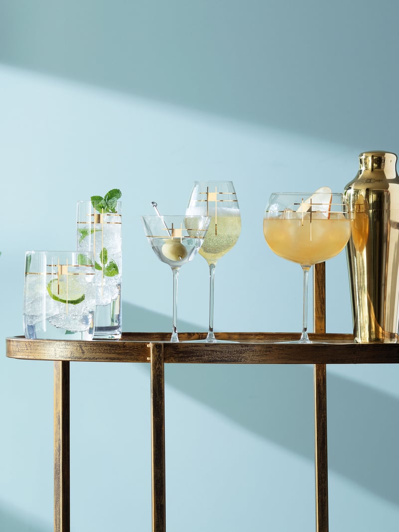 Champagne Tulips Drinkware LSA International