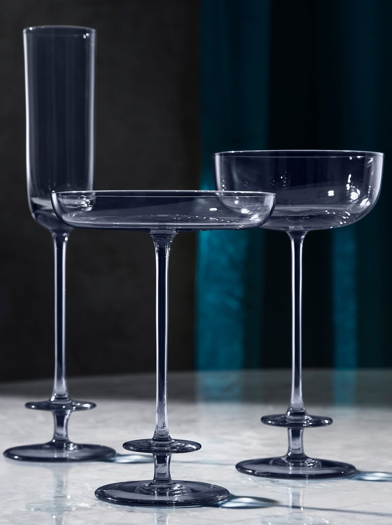 Champagne Saucers Drinkware LSA International