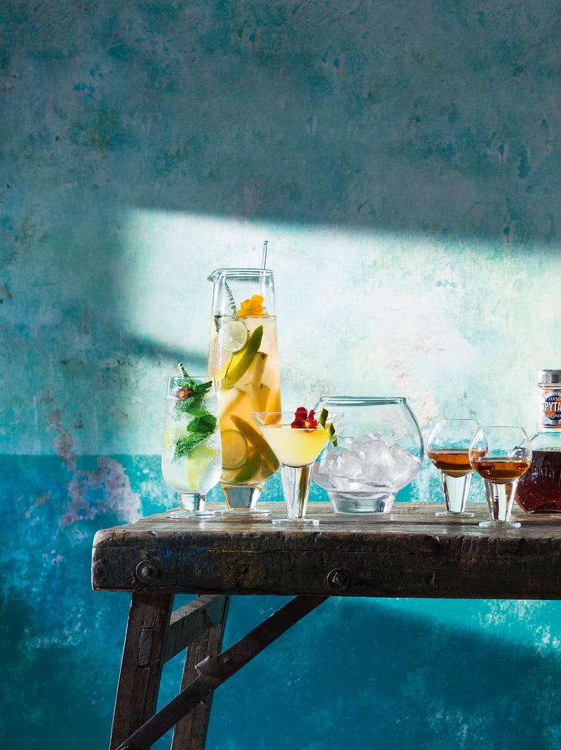 Rum Glasses Handmade Drinkware LSA International