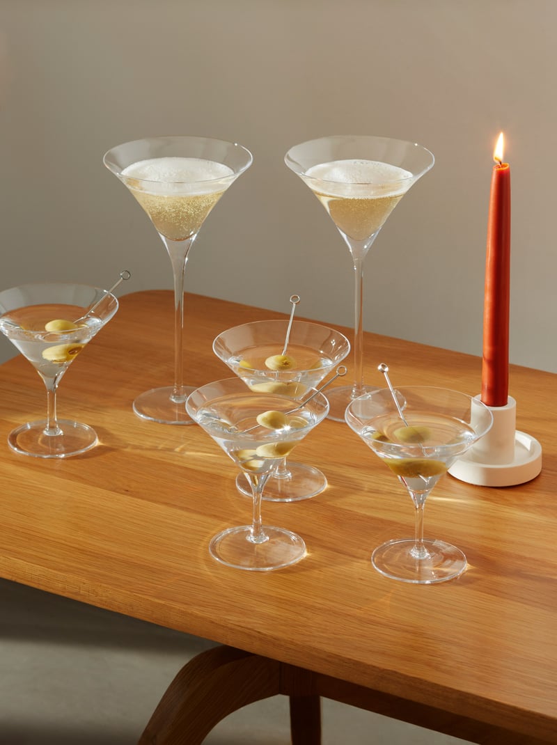 Martini Glasses Handmade Drinkware LSA International
