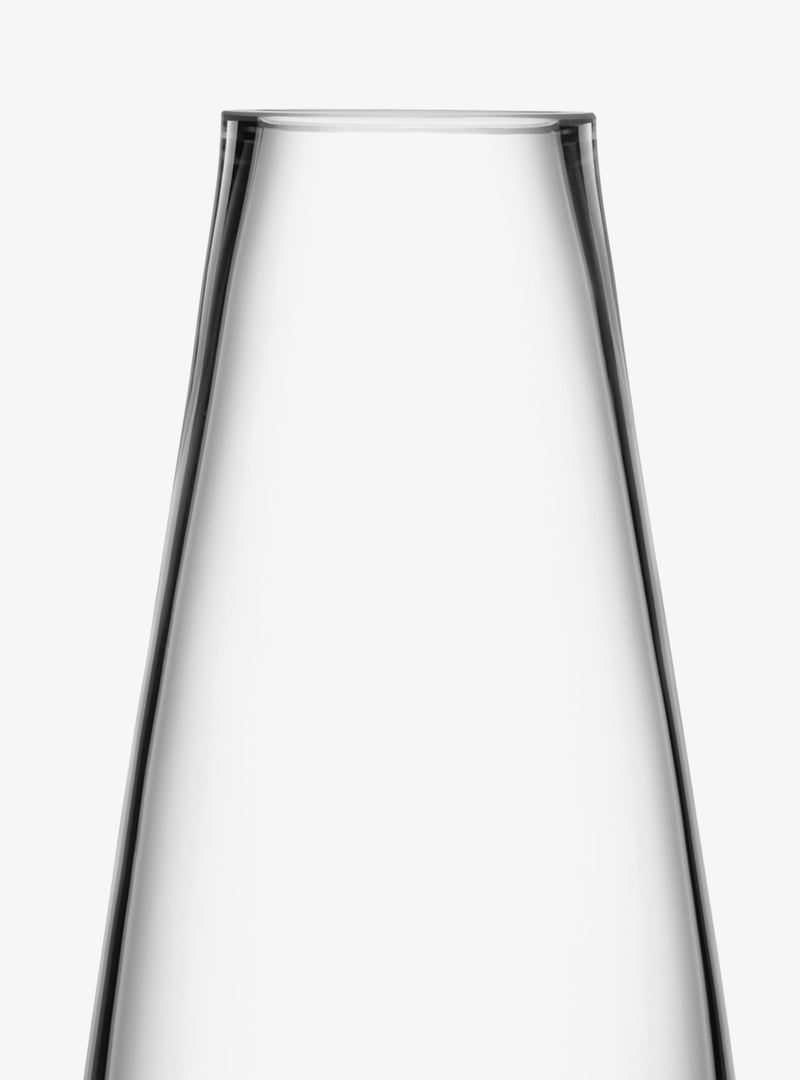 Tall Stem Vase H29cm, Clear Flower Collection LSA Interior