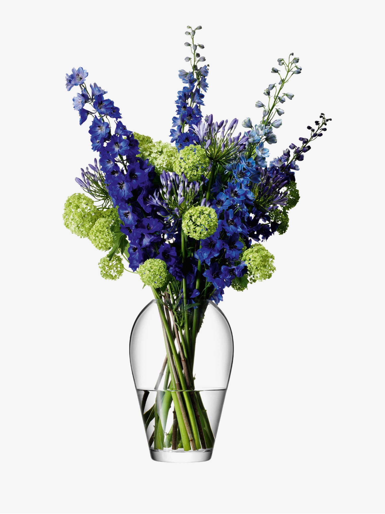 Bouquet Vase H35cm, Clear Flower Collection LSA Interior