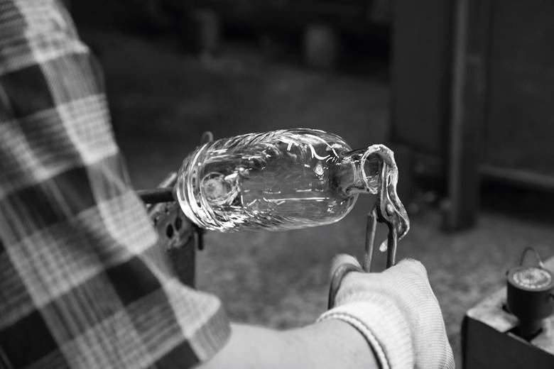 Handmade glass process