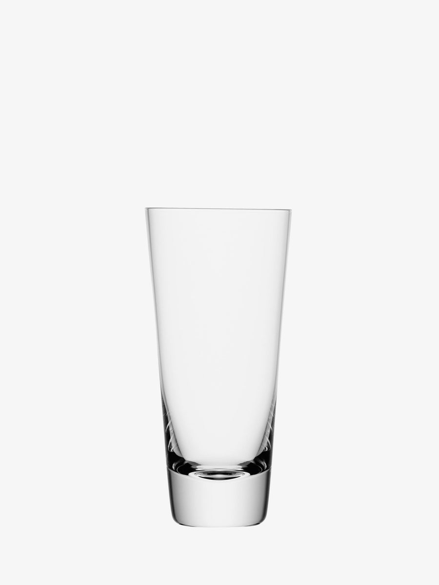 A mouth blown Lager Glass by lsa-international is centered on a plain white background.