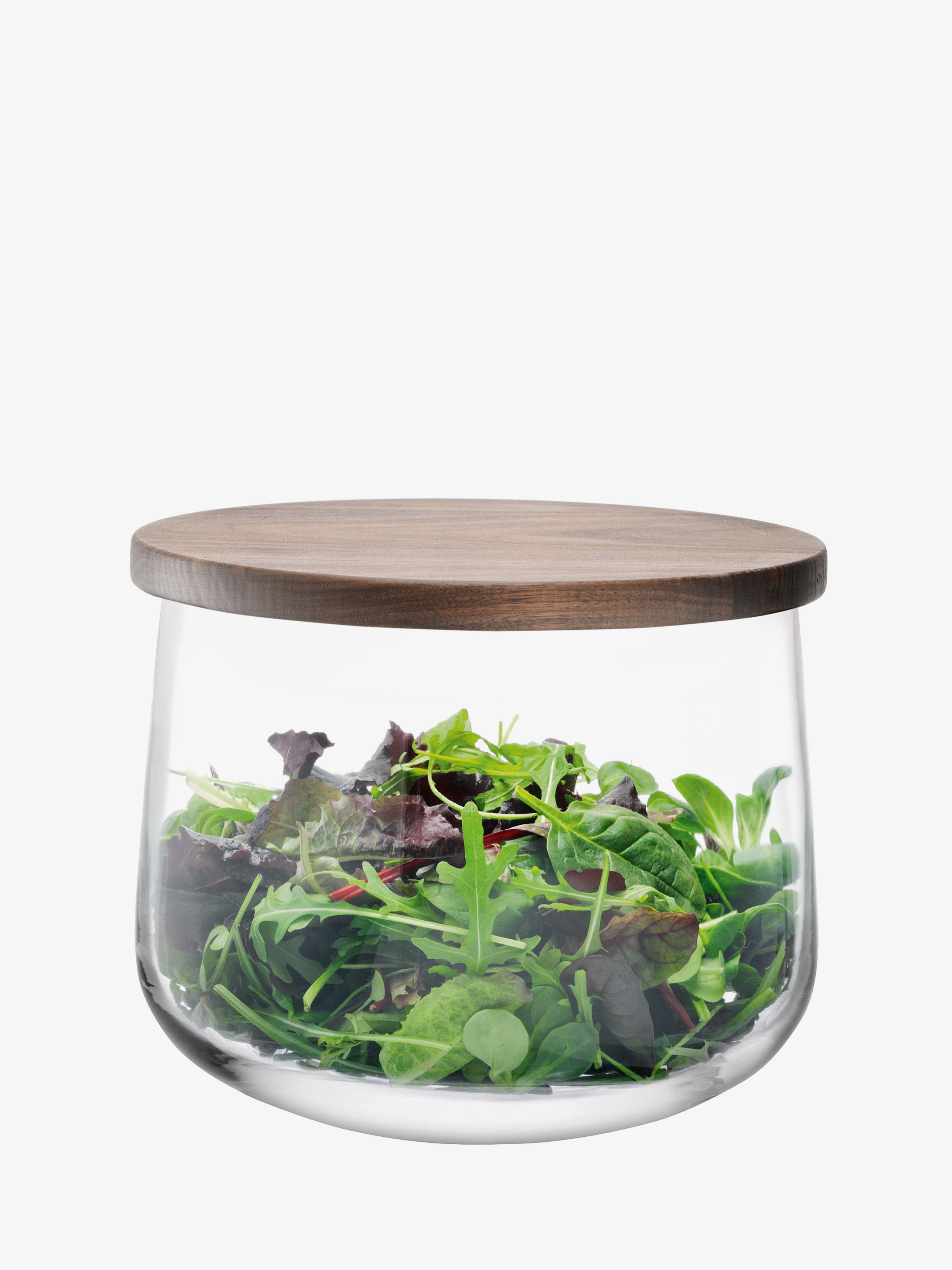 City Bowl & Walnut Lid | LSA International
