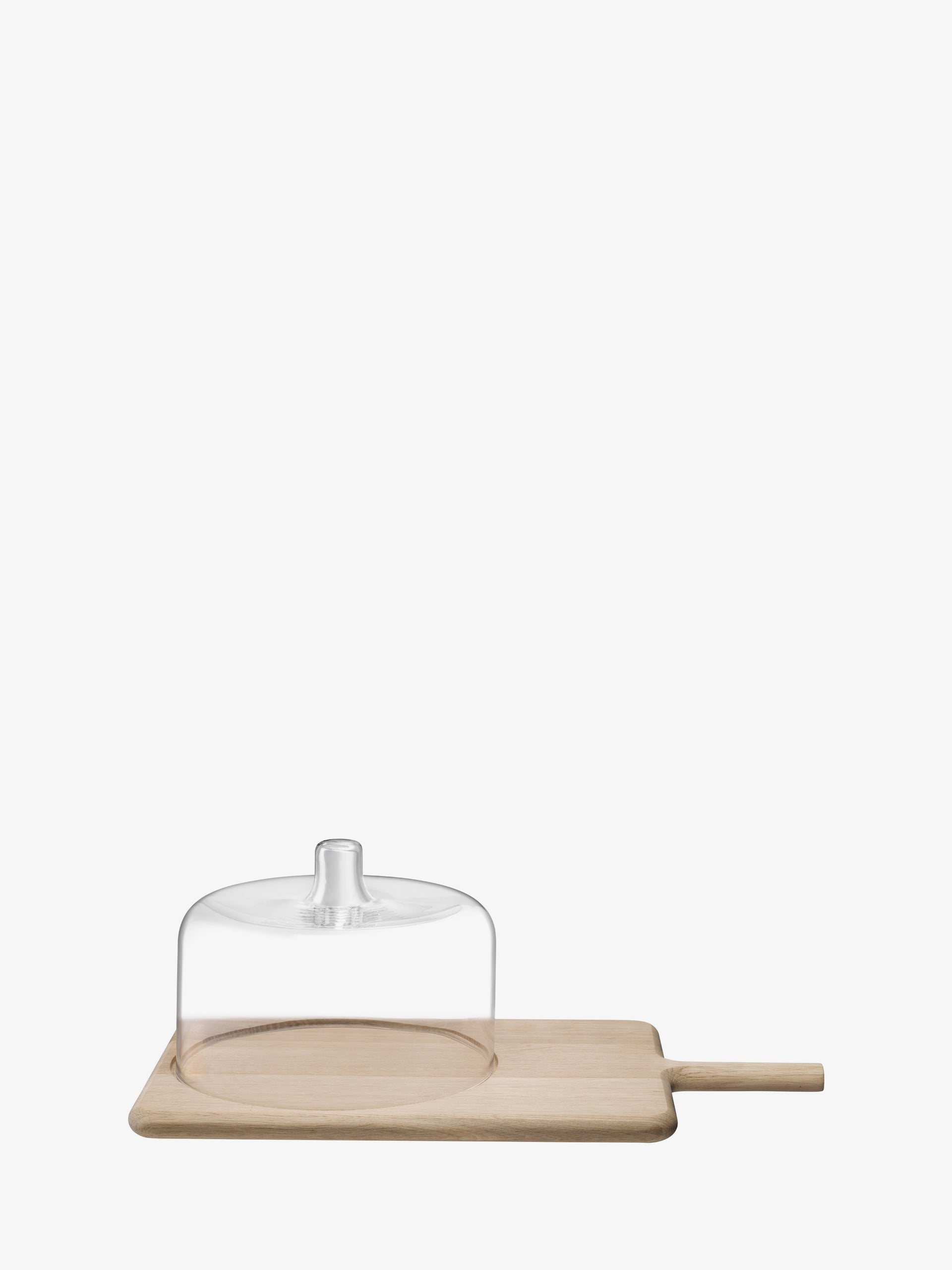 Cheese Dome & Oak Board