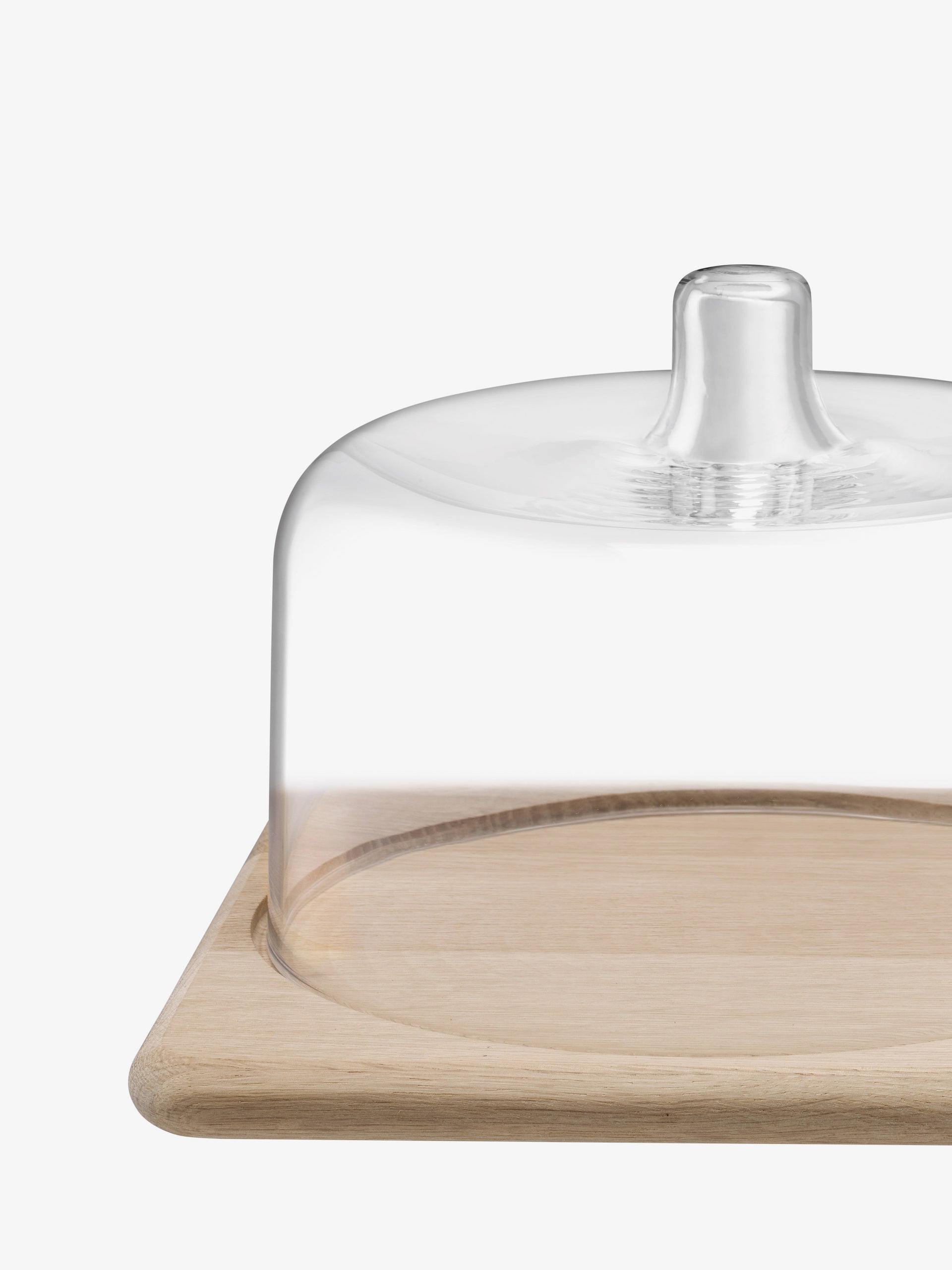 Cheese Dome & Oak Board