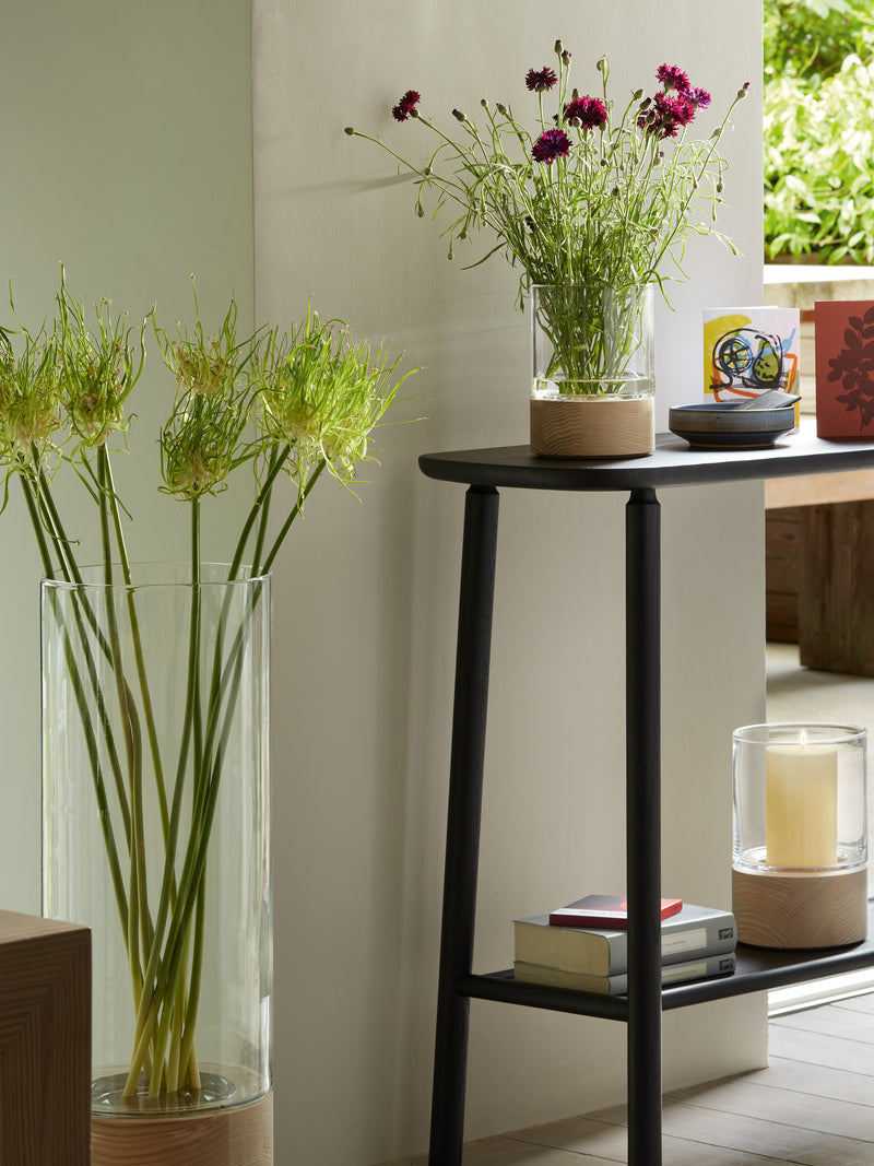 Vase/Lantern & Ash Base