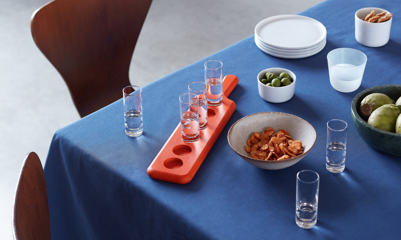 Vodka Serving Set & Ash Paddle