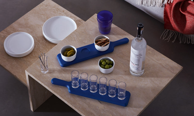 Vodka Serving Set & Ash Paddle