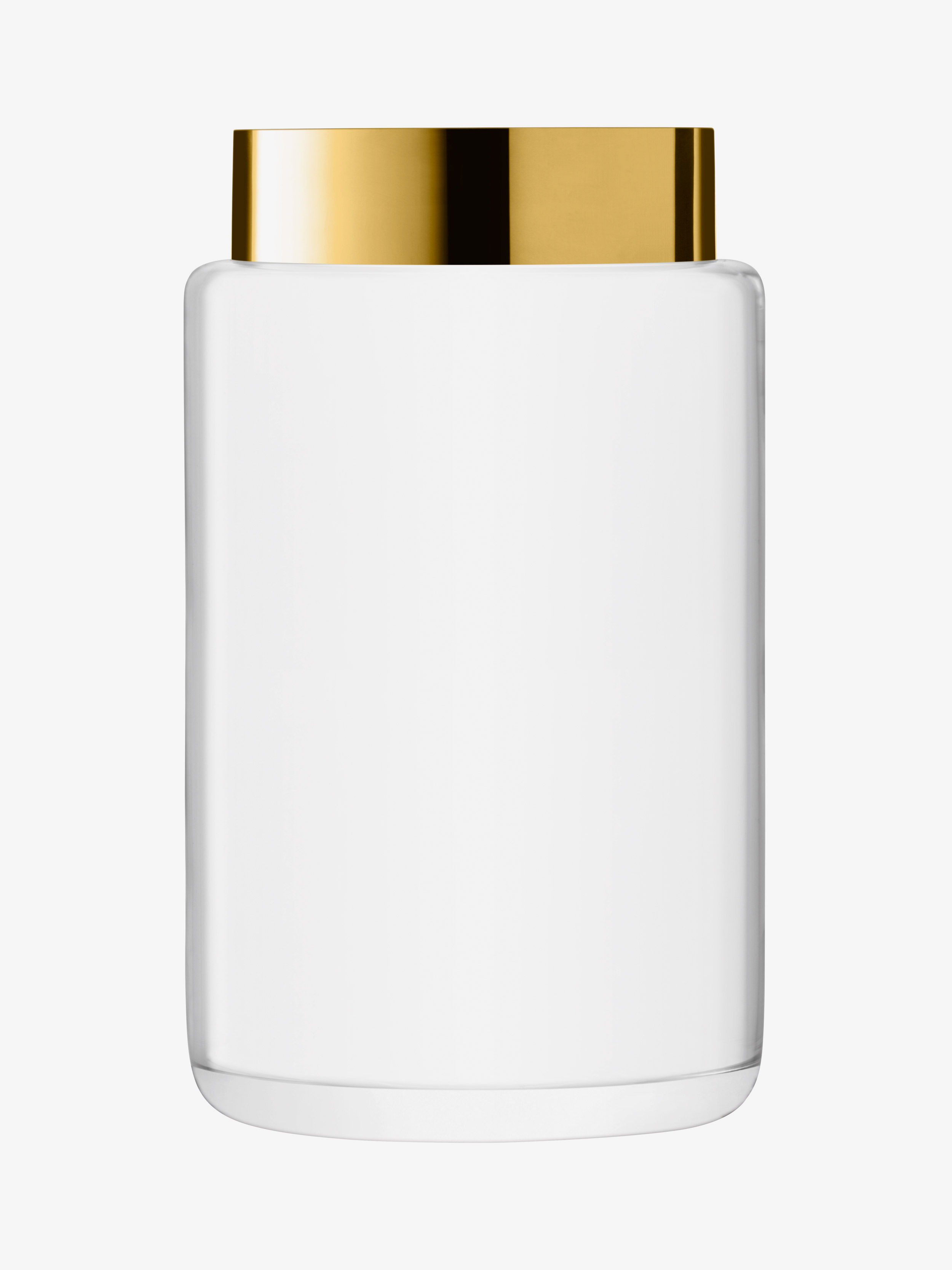Vase/Lantern H40cm, Gold | Aurum | LSA Interior