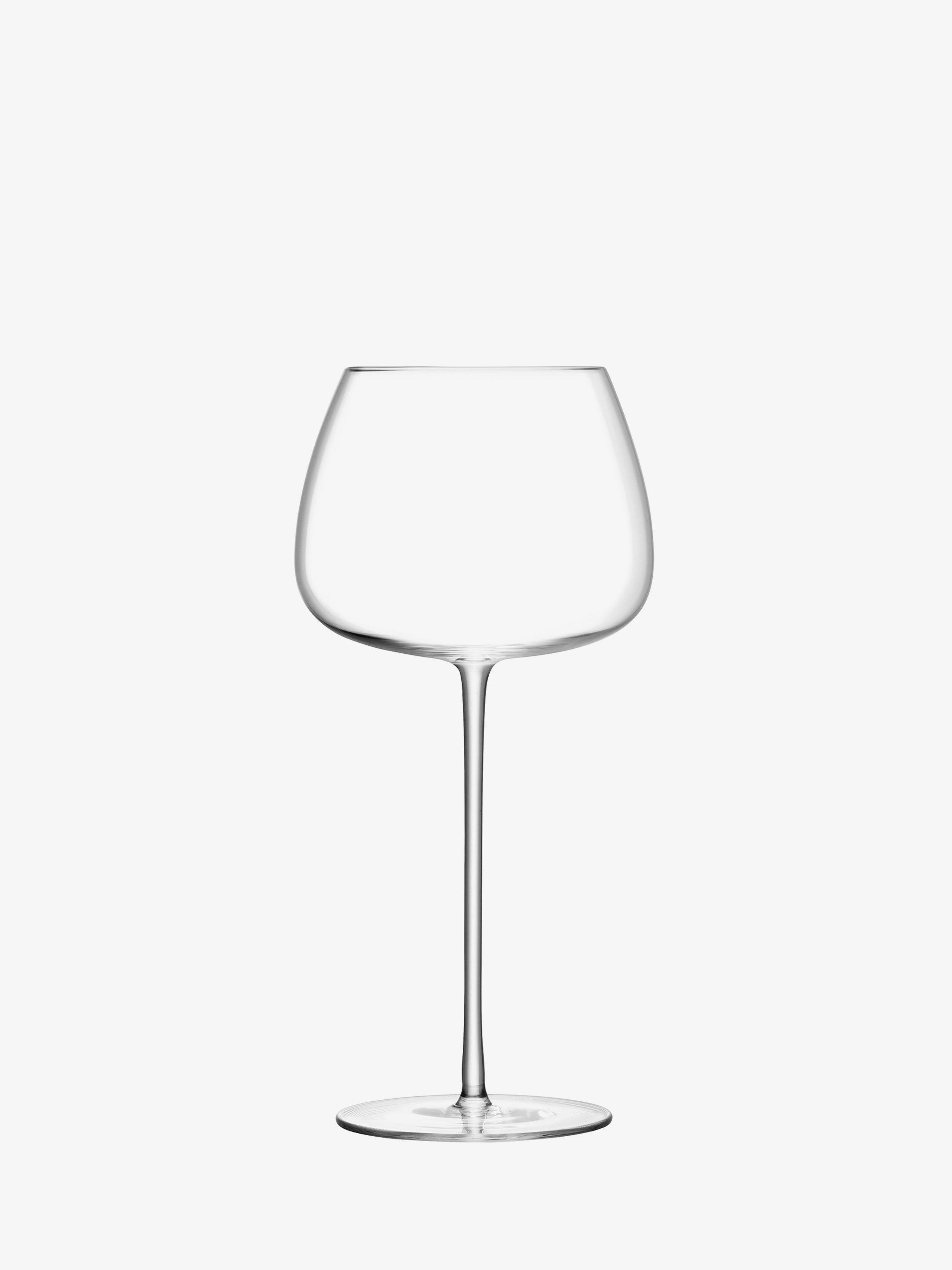 Red Wine Balloon Glass x 2 20oz, Clear | Wine Culture | LSA Drinkware