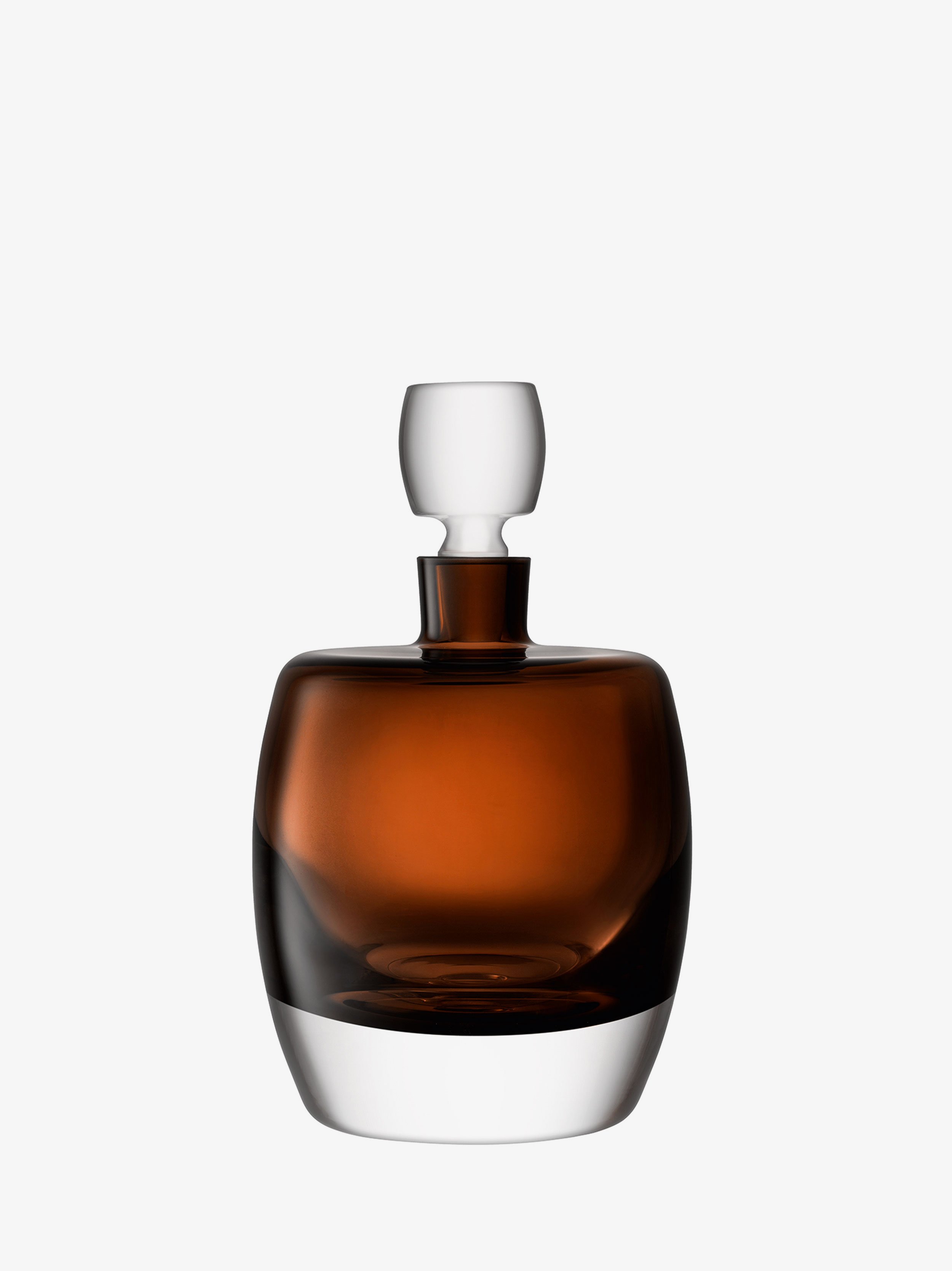 LSA Whisky Club Decanter 1.05L Peat Brown