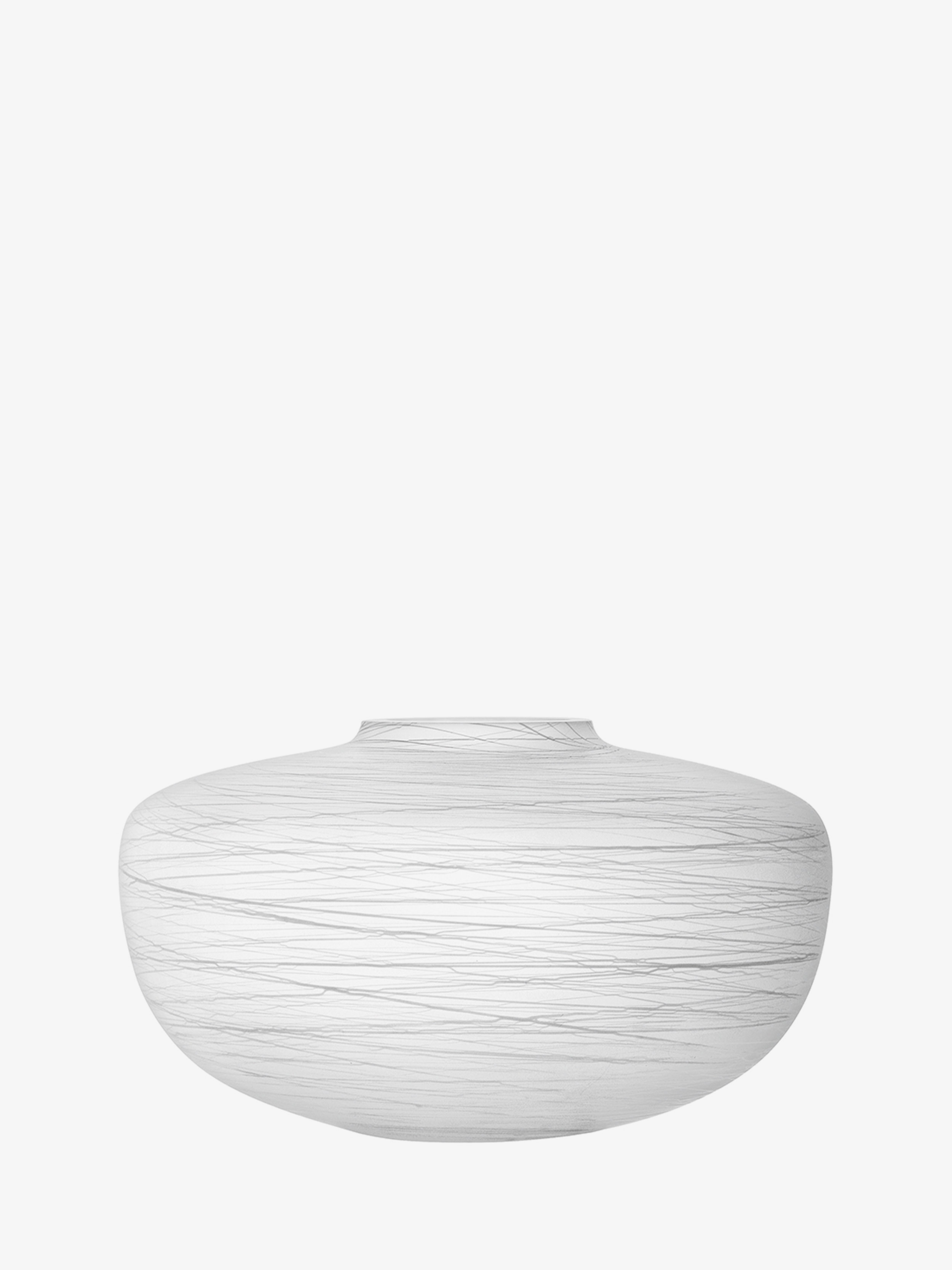 Vase H17.5cm, Chalk Thread Boulder Collection LSA Interior