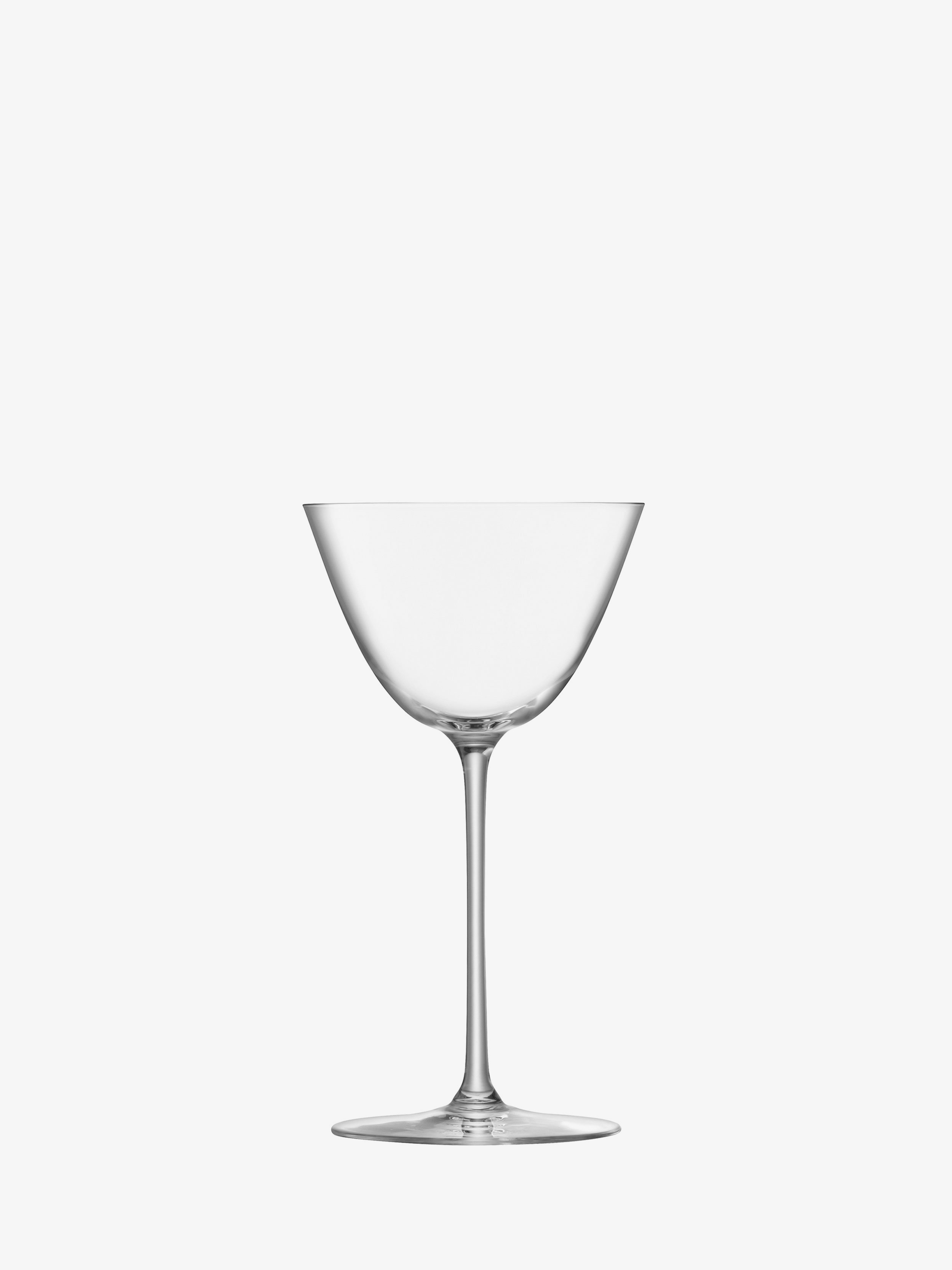 Martini Glass x 4 7oz, Clear | Borough | LSA Drinkware