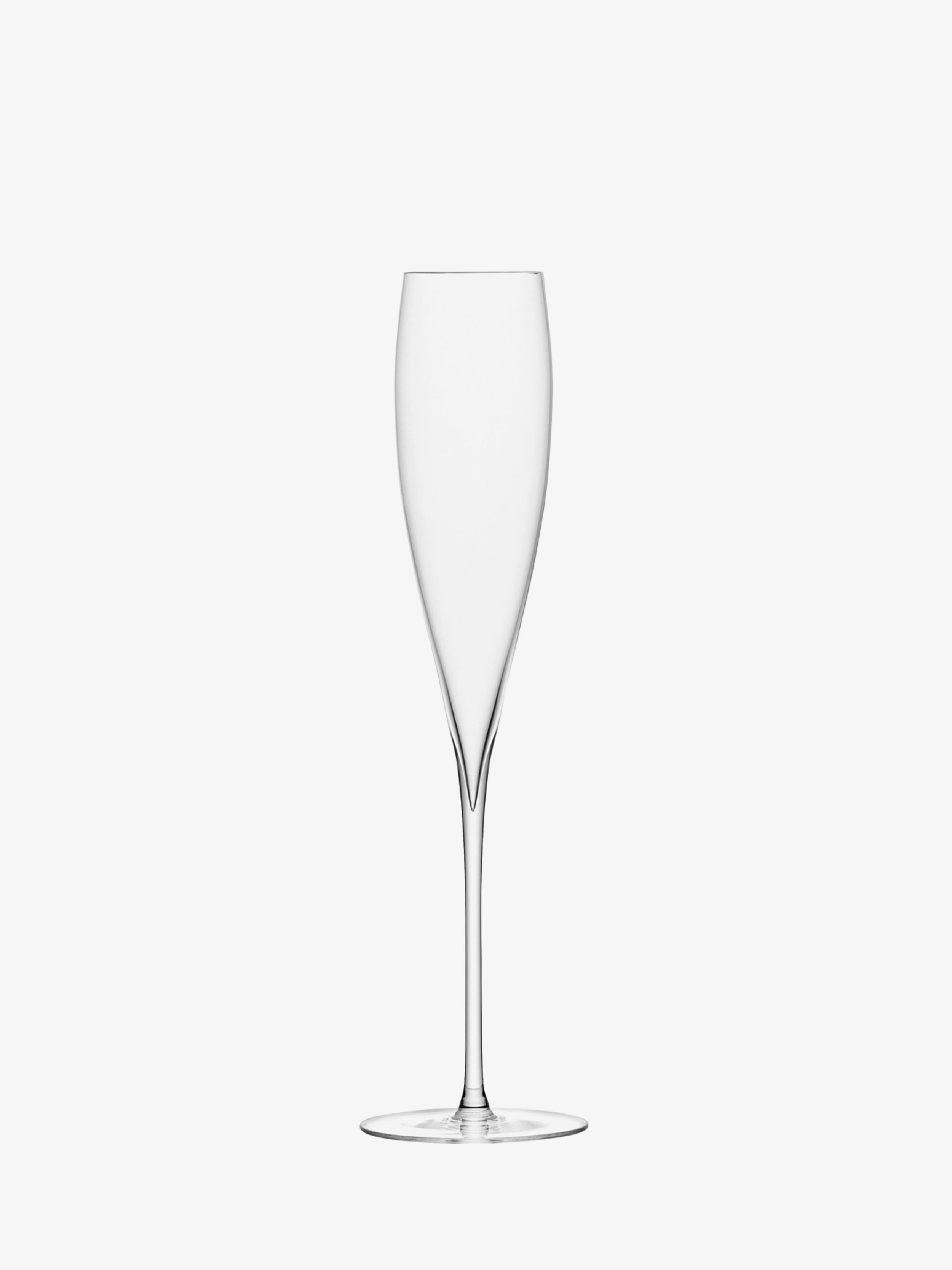 Champagne Flute x 2 7oz, Clear, Savoy