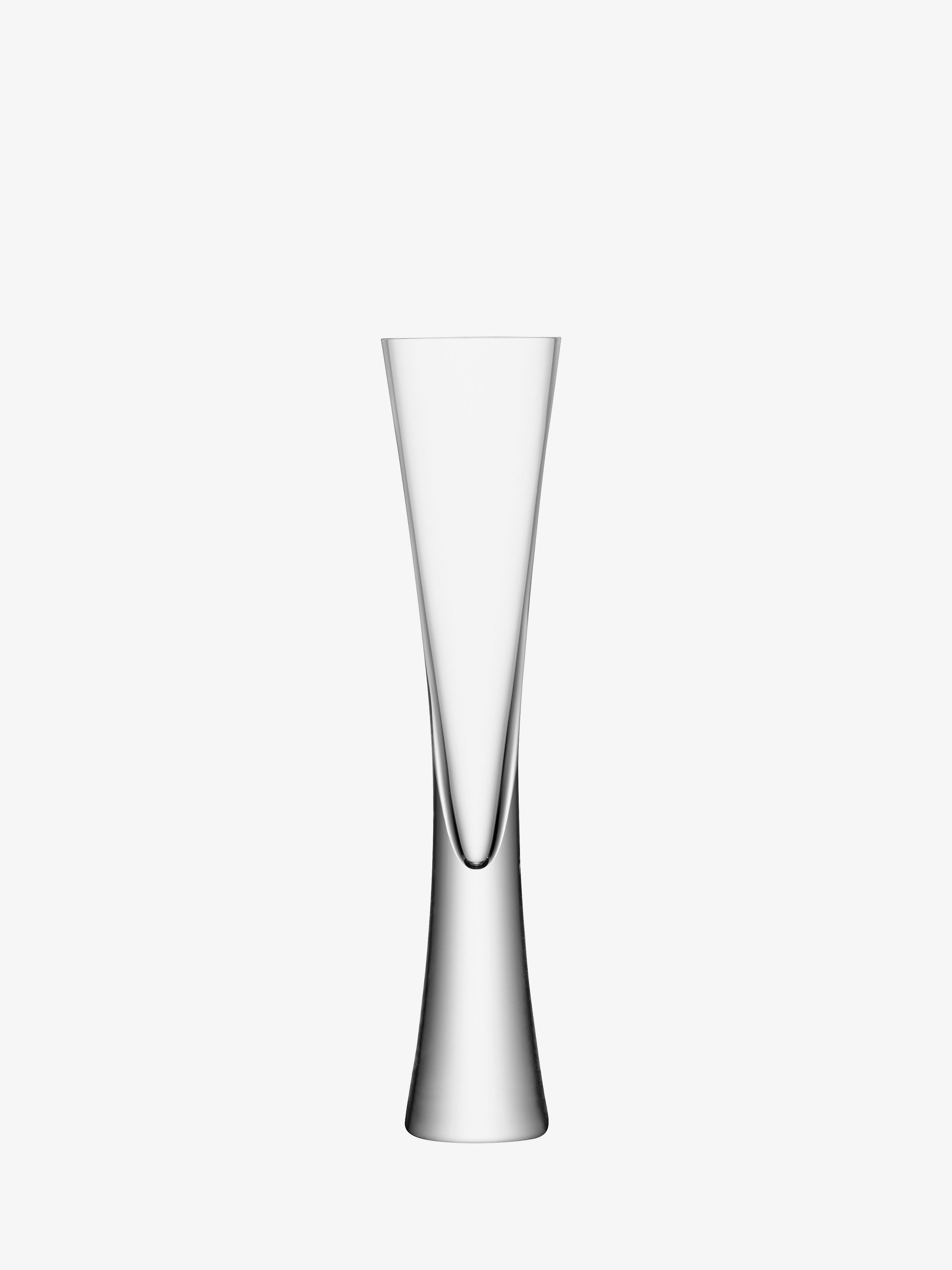LSA International Otis Champagne Flute Glass Clear 150 ml Set of 並行輸 