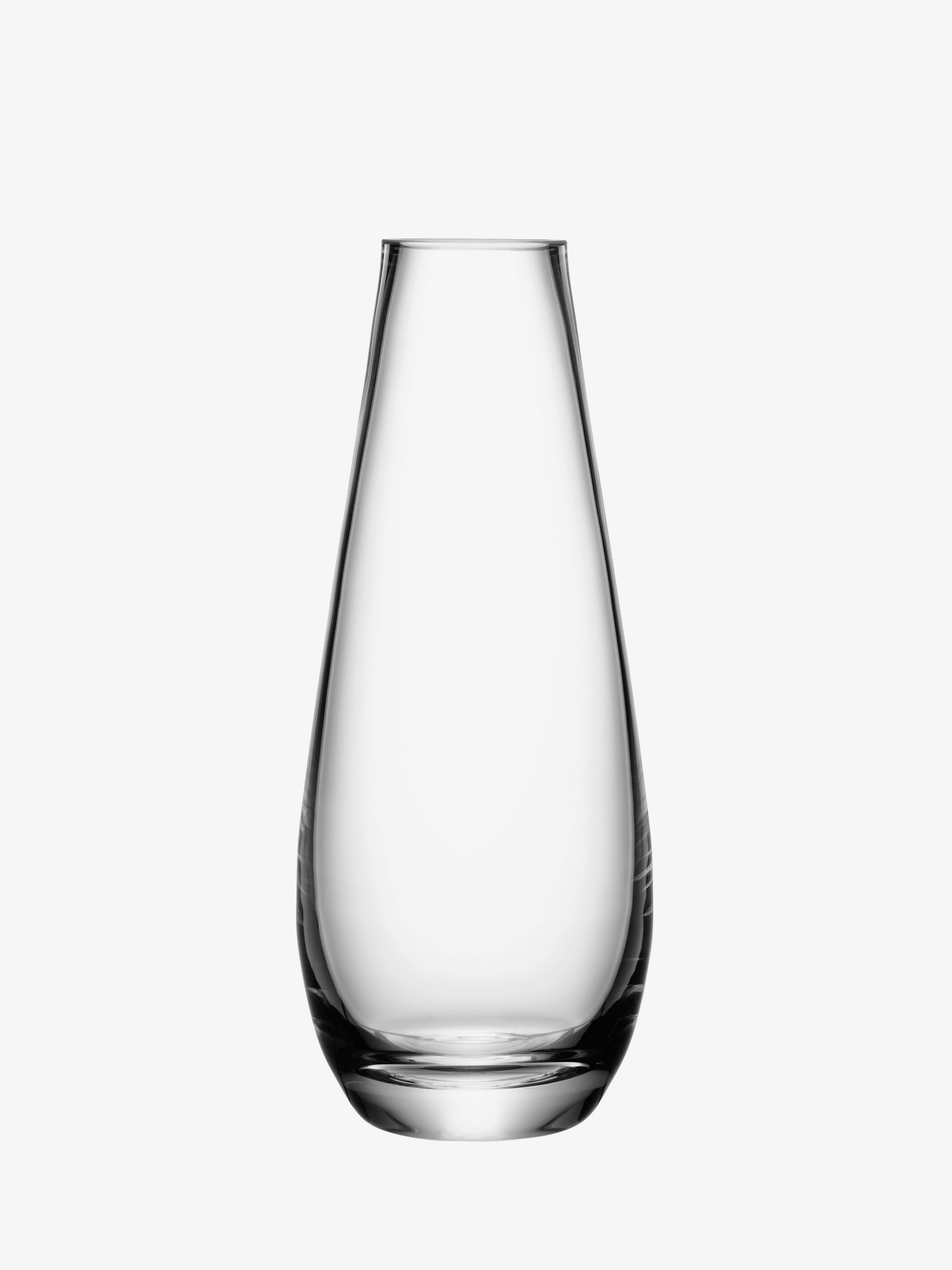 Tall Stem Vase H29cm, Clear Flower Collection LSA Interior