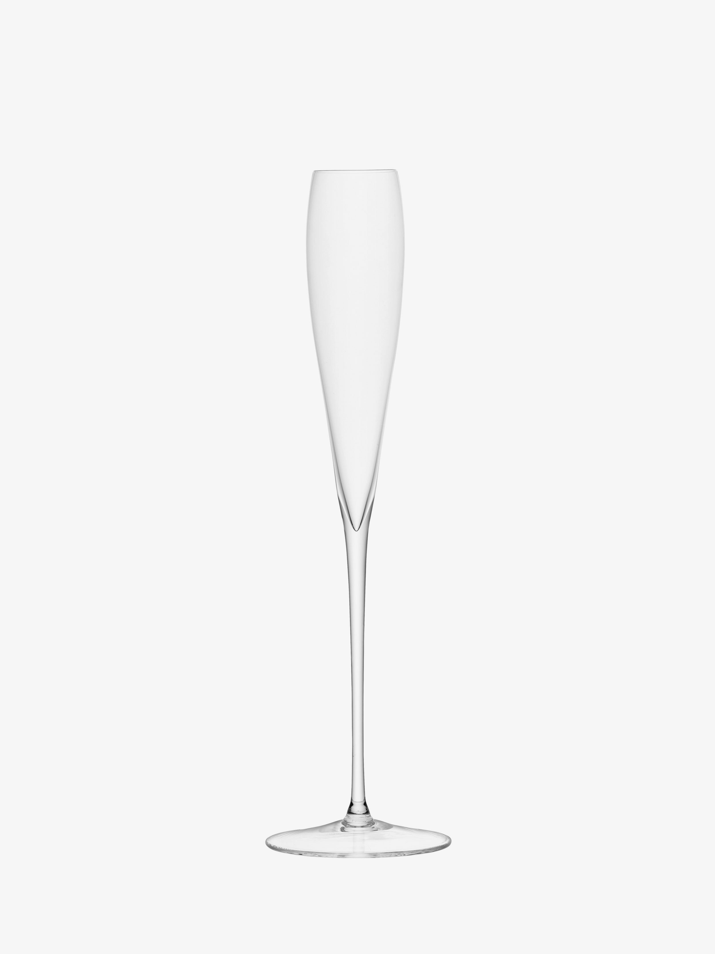 Grand Champagne Flute x 2 3.5oz, Clear | Wine | LSA Drinkware