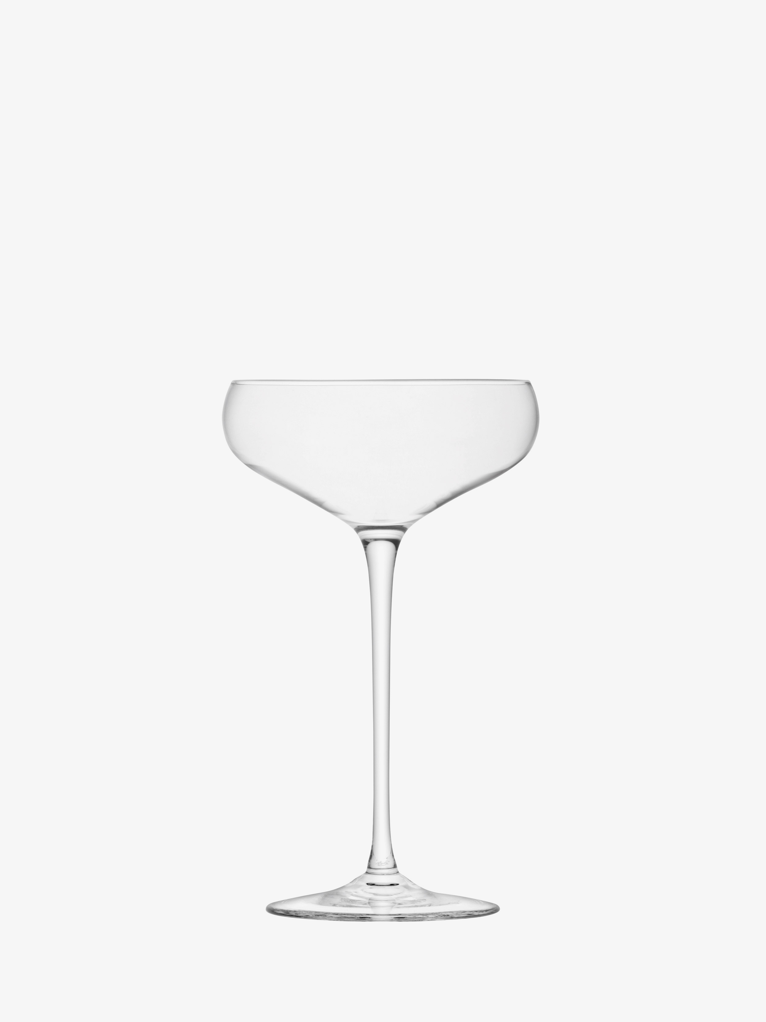 Champagne Saucer x 2 300ml, Clear Wine Collection LSA Drinkware