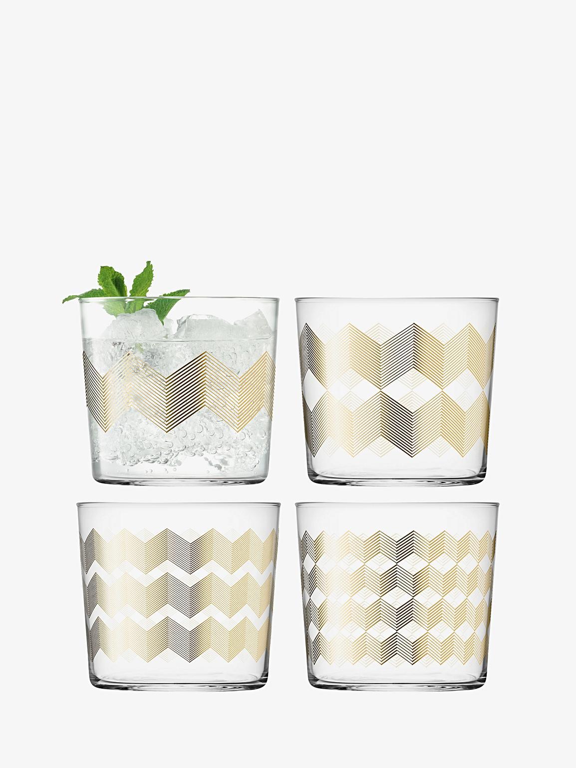 Chevron Tumbler x 4 310ml