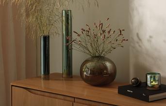 LSA International フラワーベース Epoque エポック 花瓶 H18cm
