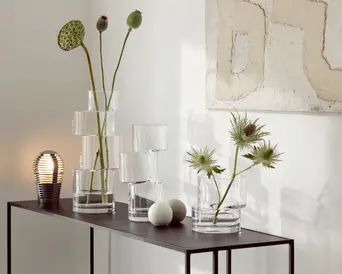 LSA international 花瓶　vase Amazon.com: LSA International Lota Vase/Lantern & Ash Base