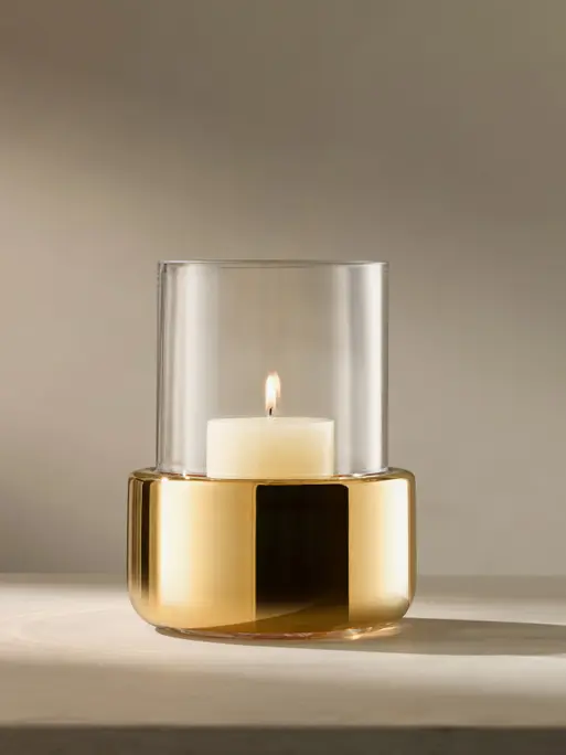 LSA エルエスエー Aurum Vase / Lantern クリア LAV03 G1746-20-358 高さ20cm / フラワーベース 花器 花瓶 キャンドルホルダー