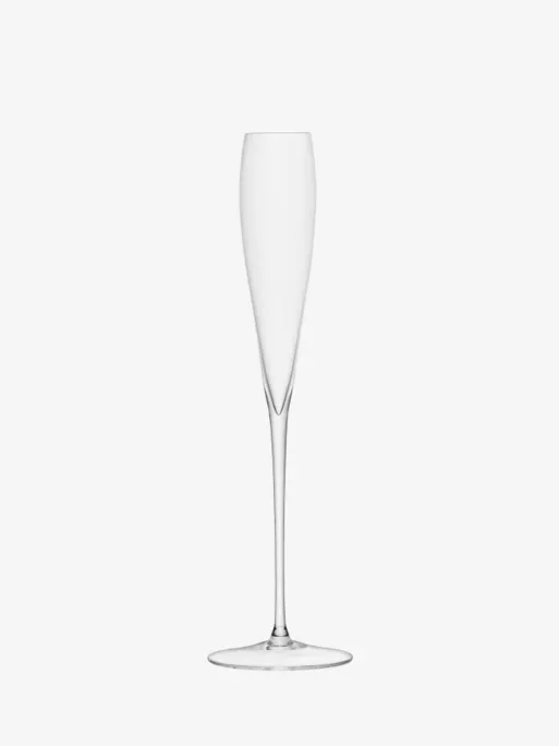 Champagne flute height discount