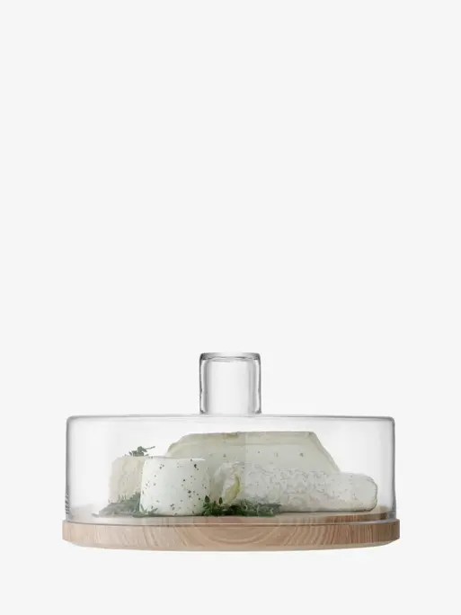 Cheese/Pastries Dome 12.5in, Clear | Lotta | LSA Tableware