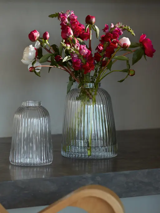 Vase H10.25in, Assorted | Pleat | LSA Interior