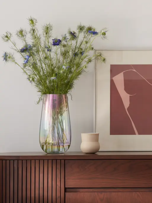 Vase H11in, Mother of pearl | Pearl | LSA Interior