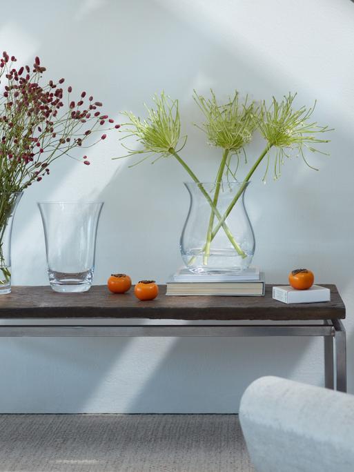 LSA FLOWER POSY VASE CLEAR H17.5CM　花瓶 LSA FLOWER POSY VASE CLEAR H17.5CM｜LSA | THE CONRAN SHOP