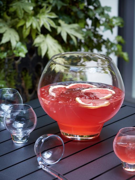 Punchbowl Set 10.75in, Clear | Rum | LSA Drinkware