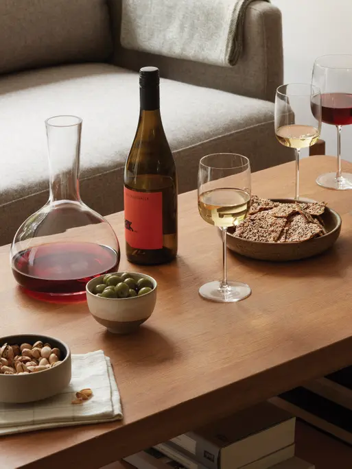 Wine Glass x 4 13oz, Clear | Borough | LSA Drinkware