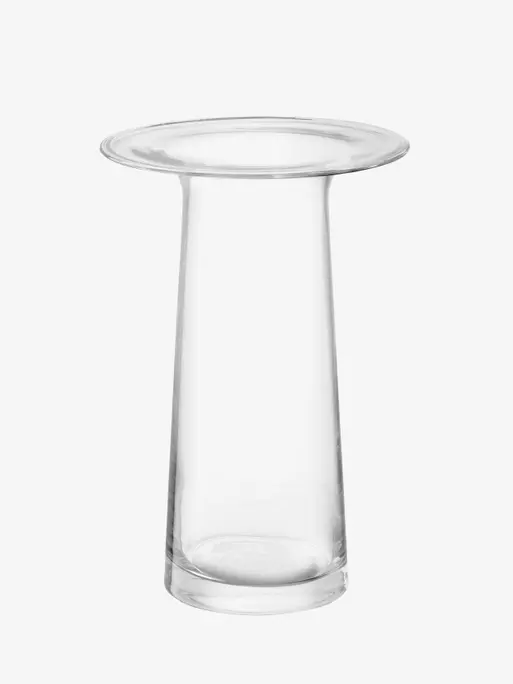 LSA international 花瓶　vase Cobalt Blue and Clear Modern LSA International Vase Ovoid