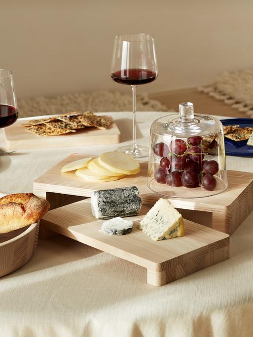 Cheese/Cake Dome 6in, clear | Collective | LSA Tableware