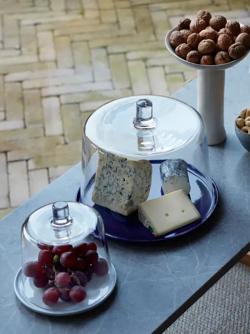 Cheese/Cake Dome 9.5in, clear | Collective | LSA Tableware