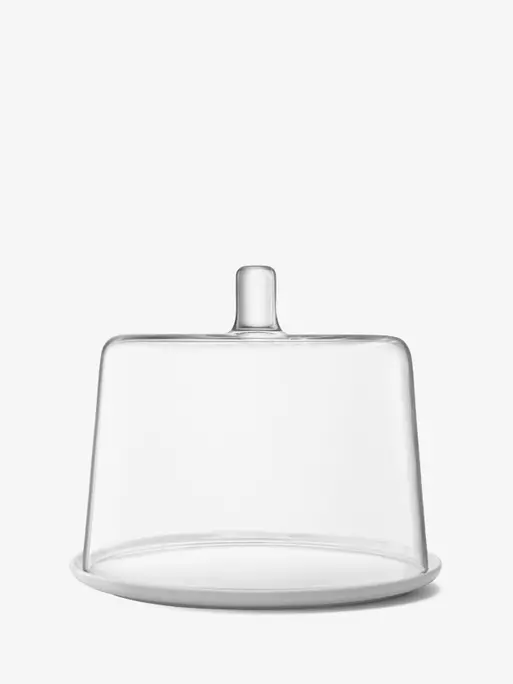 Cheese/Cake Dome 9.5in, clear | Collective | LSA Tableware