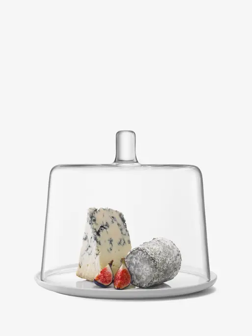 Cheese/Cake Dome 9.5in, clear | Collective | LSA Tableware