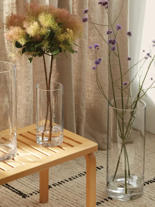 LSA エルエスエー　フラワーベース　クリア H28cm COLUMN VASE Amazon.co.jp: LSA(エルエスエー) フラワーベース(花器) クリア