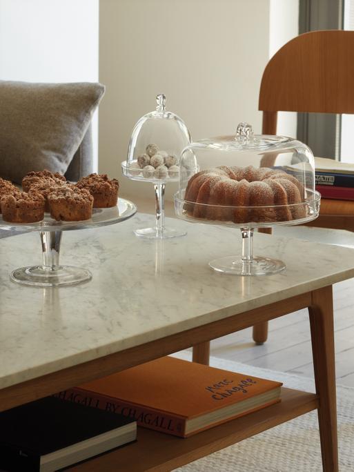 保障できる & Cakestand Dome Tableware LSA | Serve | Clear 10.5in, 食器