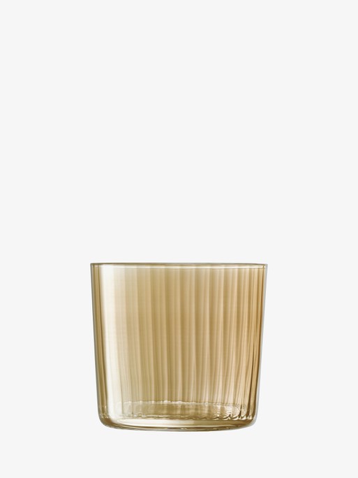 Tumbler (Low) x 4 310ml, Clear, Gio Collection