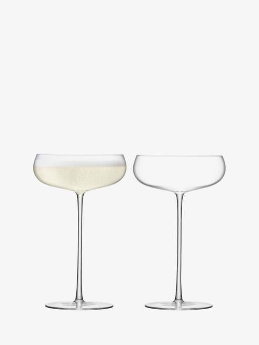 Saucer wine sale glass