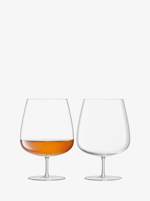 Balloon Glass x 2 32oz, Clear | Bar Culture | LSA Drinkware