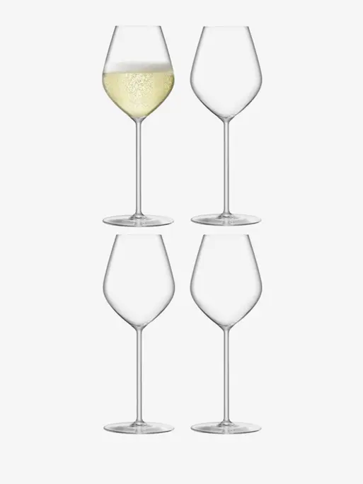 LSA International - Metropolitan Champagne Flute - Set of 4