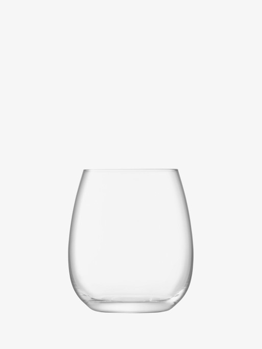 LSA International Borough Stemless Glass, Set of 4 - Clear