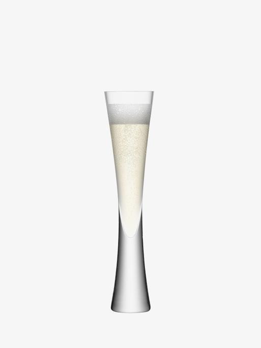Thick stemmed champagne clearance glasses